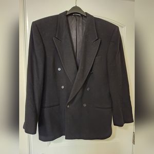 Villa Monti Black Cashmere/ Wool Men's Blazer!